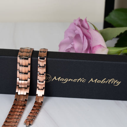 Ashe Copper Magnetic Bracelet - Double Strength