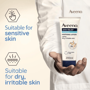 
                  
                    Load image into Gallery viewer, Aveeno Skin Relief Moisturising Lotion with Menthol 200ml
                  
                