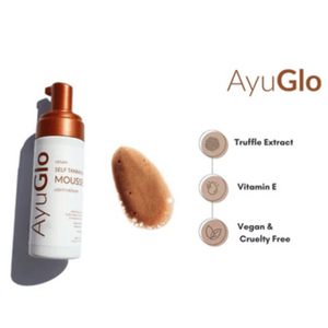 
                  
                    Load image into Gallery viewer, AyuGlo Self Tanning Mousse - Light/Medium
                  
                