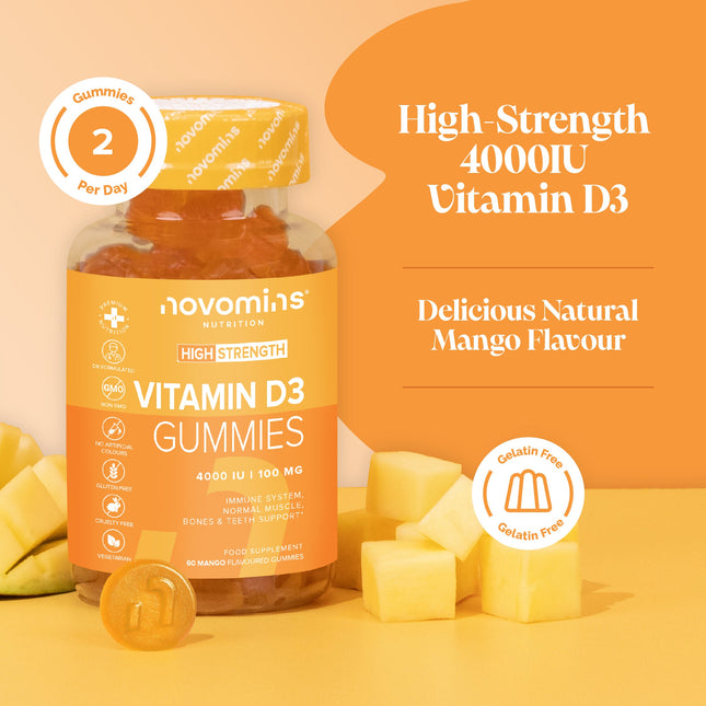 Novomins Vitamin D 3 Gummies
