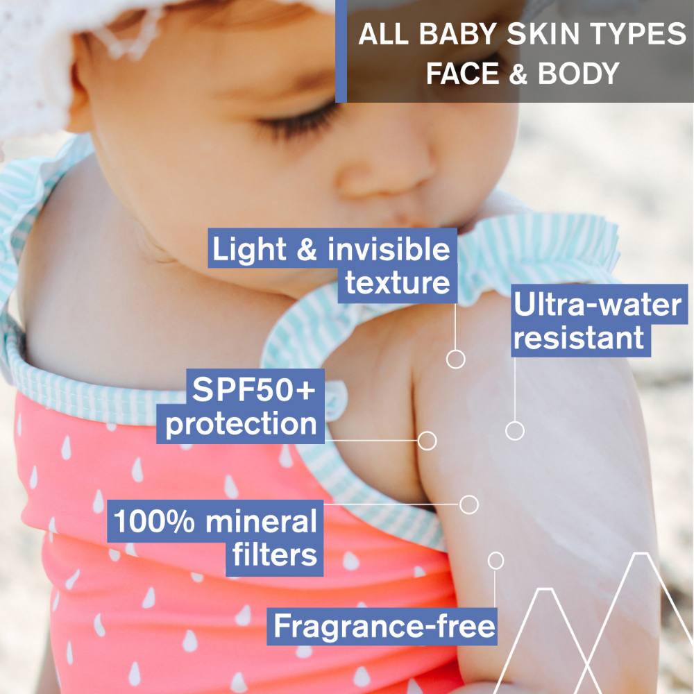 
                  
                    Load image into Gallery viewer, Uriage Baby&amp;#39;s 1st Mineral Cream SPF50+ 50ml
                  
                