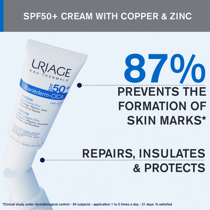 Uriage Bariederm Cica-Cream SPF50+ 40ml