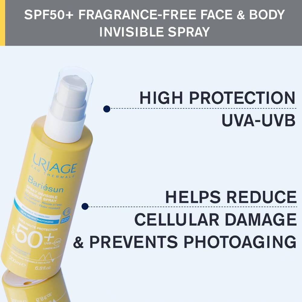 
                  
                    Load image into Gallery viewer, Uriage Bariesun Fragrance Free Spray SPF50+
                  
                