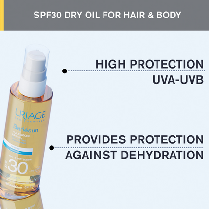 Uriage Bariesun Dry Oil SPF30