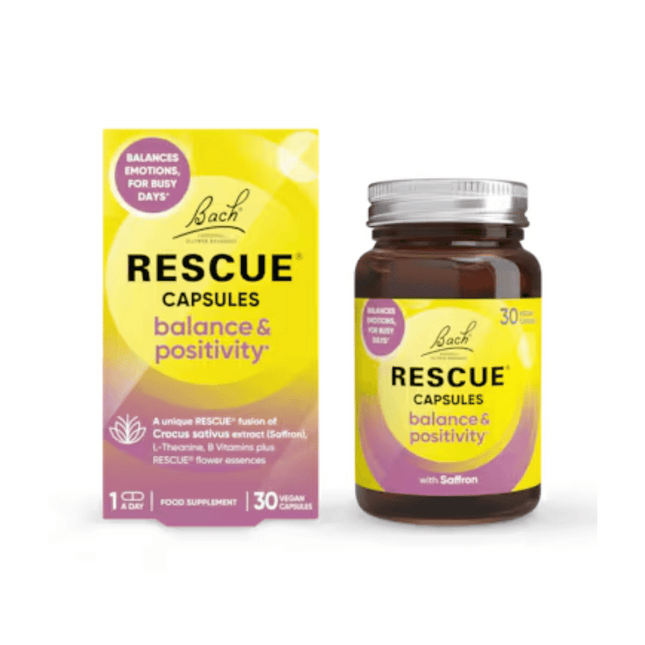 Bach Rescue Remedy Balance & Positivity 30 Capsules