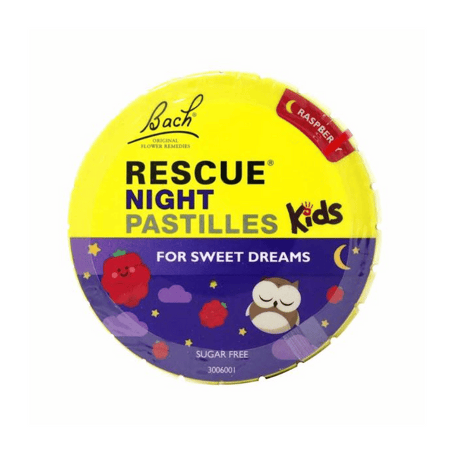 Bach Rescue Kids Night Pastilles - Raspberry