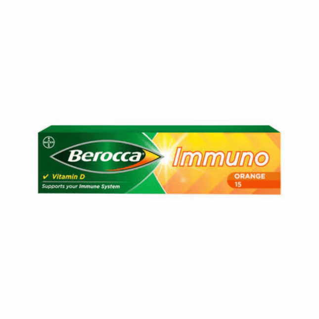 Berocca Immuno Effervescent Tablets 15's