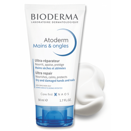 Bioderma ATODERM CREME MAINS ET ONGLES / Hands & Nails - 50ml