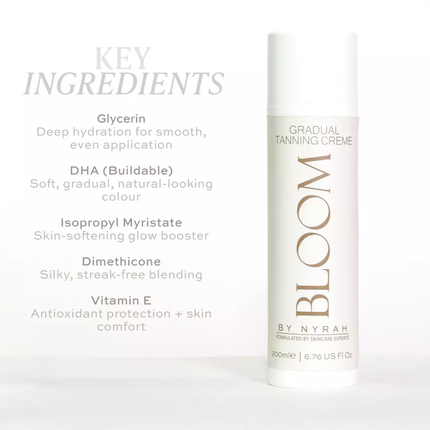 Bloom Gradual Tanning Creme (200ml)