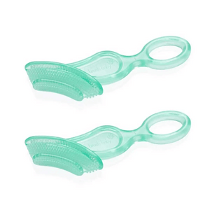 
                  
                    Load image into Gallery viewer, Brush-Baby / Chewable Toothbrush Double Pack - Teal (10-36 months)
                  
                