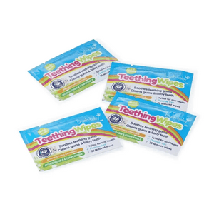 
                  
                    Load image into Gallery viewer, Brush-Baby Biodegradable Baby Teething Wipes 20 pack (0-16 months)
                  
                