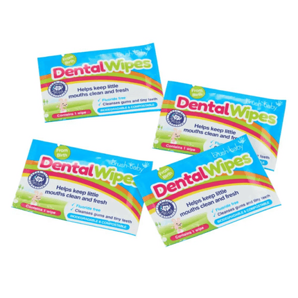 Brush-Baby - Baby Dental Wipes  - 28 pack (from birth)