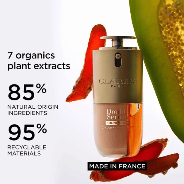 Clarins Double Serum Foundation Hybrid and Glowy L4N