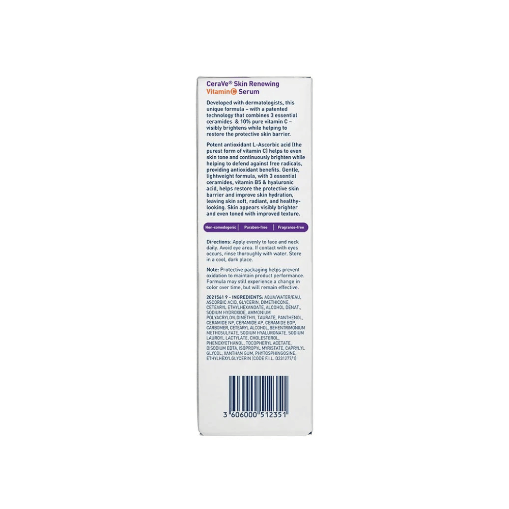 
                  
                    Load image into Gallery viewer, CeraVe Skin Renewing 10% Pure Vitamin C Serum 30ml
                  
                