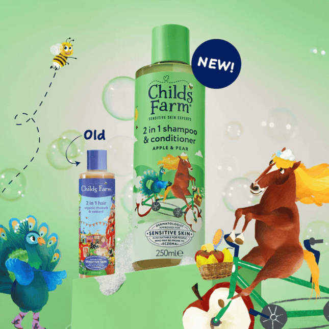 Childs Farm 2in1 Shampoo & Conditioner Apple & Pear 250ml