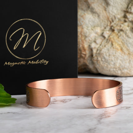 Claddagh Copper Bracelet