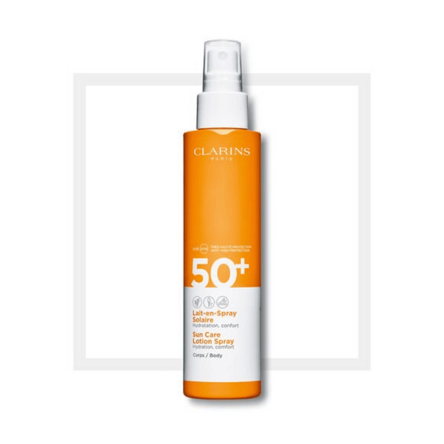 Clarins Sun Care Lotion Spray Hydration & Comfort - UVB, UVA 50+ 150 ml