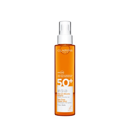 Clarins Sun Care Water Mist Lightweight, Non Greasy - UVB, UVA 50+ 150 ml