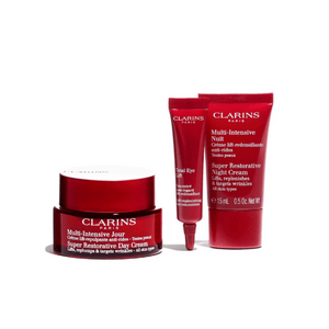 
                  
                    Load image into Gallery viewer, Clarins Super Restorative Gift Set
                  
                