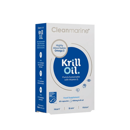 Cleanmarine Krill Oil 60 Capsules