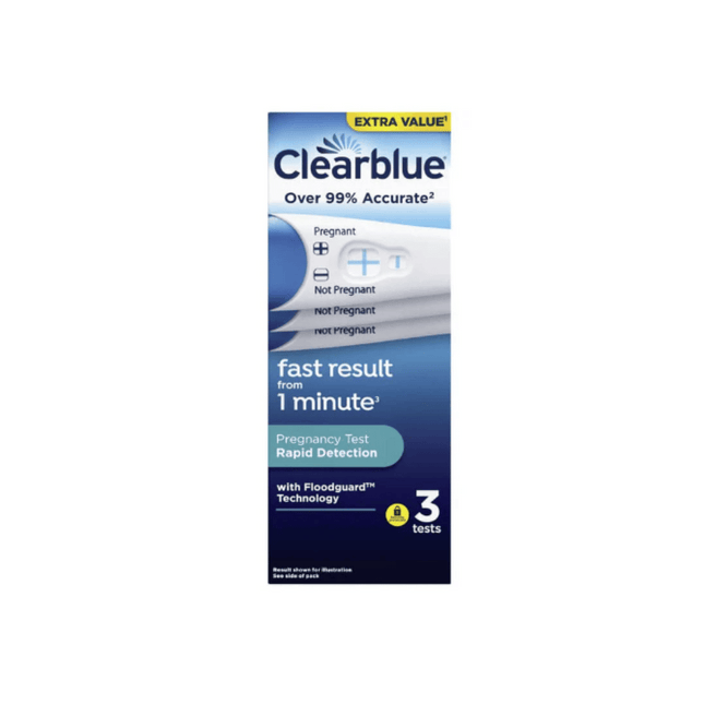 Clearblue Rapid Detection Pregnancy Test  3's