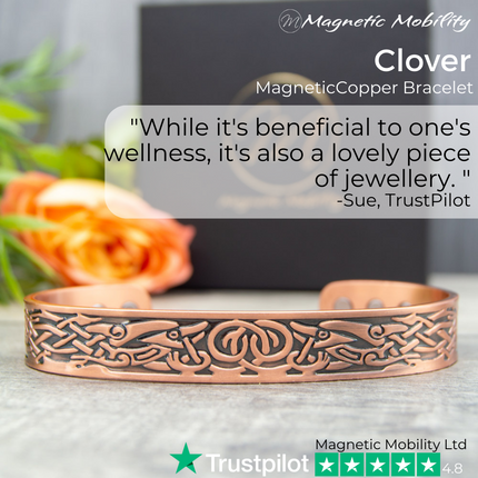 Clover Copper Bracelet