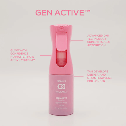 Cocoa Brown GEN ACTIVE Spray Tan - Medium
