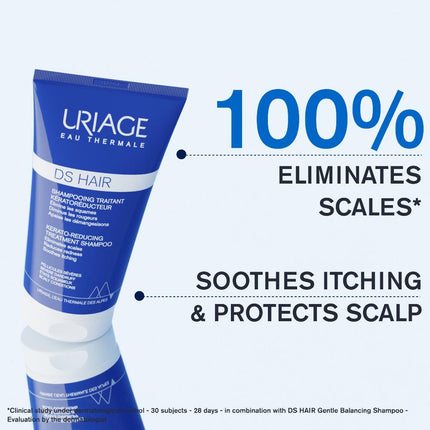 Uriage D.S. Hair Kerato-Reducing Treatment Shampoo 150ml