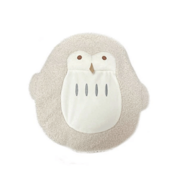 De Vielle Luxury Rechargeable Hot Water Bottle With Fleece Character