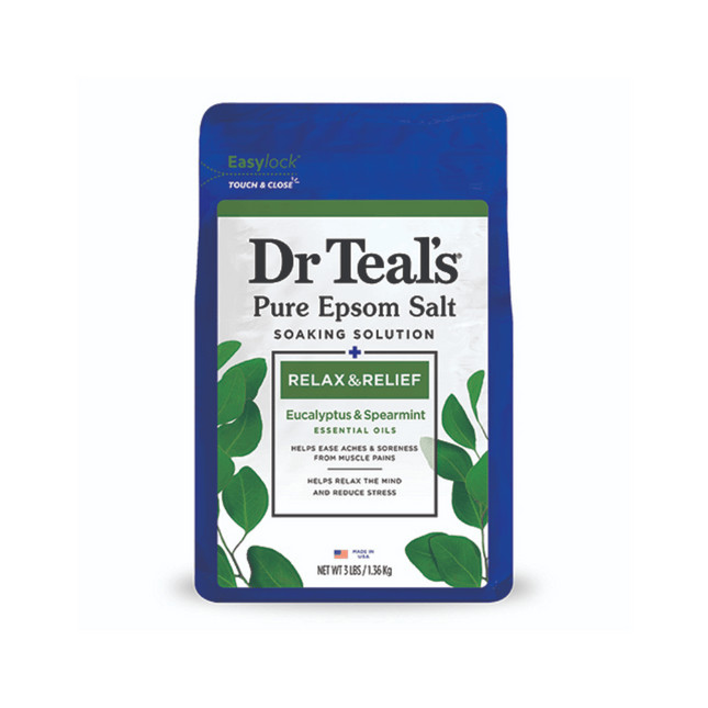 Dr Teals Relax & Relief Pure Epsom Salt Soak 1.36kg