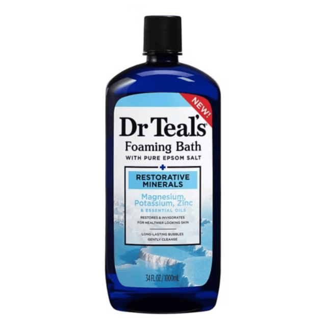 Dr Teals Restorative Minerals Epsom Foaming Bath 1l