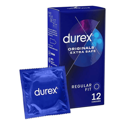 Durex Originals Extra Safe Condoms - Regular Fit 12's