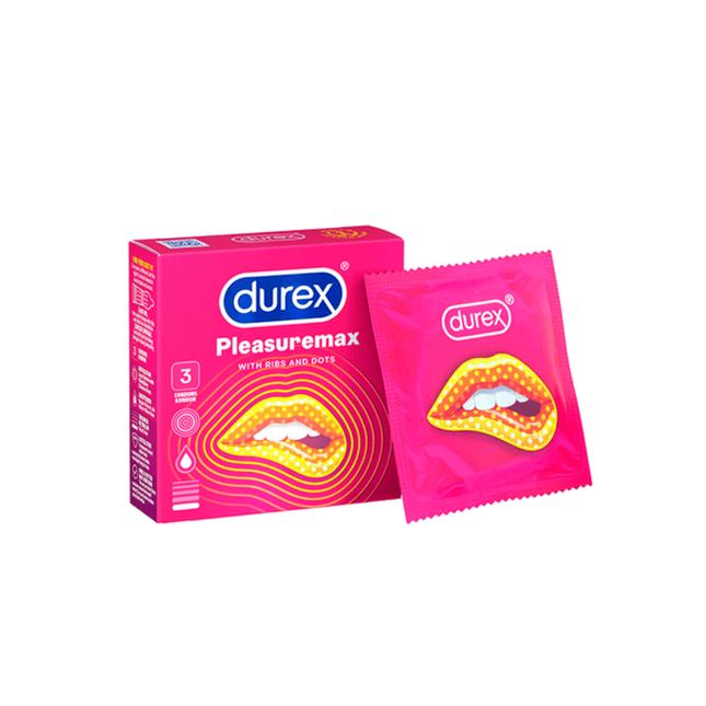 Durex Pleasuremax Condoms 3's