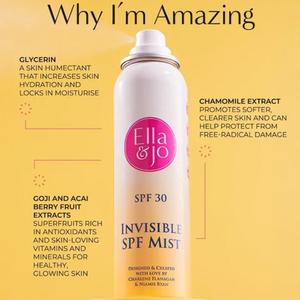 Ella & Jo Invisible SPF Mist - SPF 30