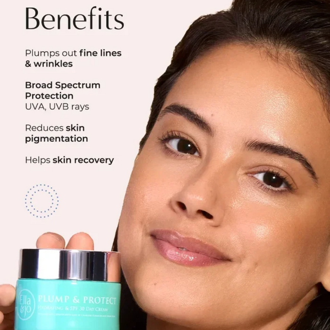 Ella & Jo Plump & Protect Hydrating Day Cream with SPF 30 50ml
