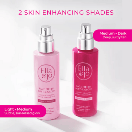 Ella and Jo Mist & Glow Facial Tanning Mist / Medium-Dark