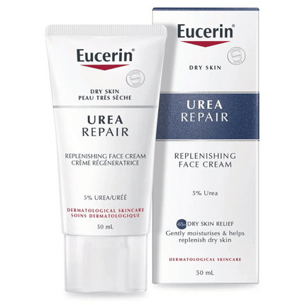 Eucerin Dry Skin Replenishing Face Cream 5% Urea With Lactate 50ml