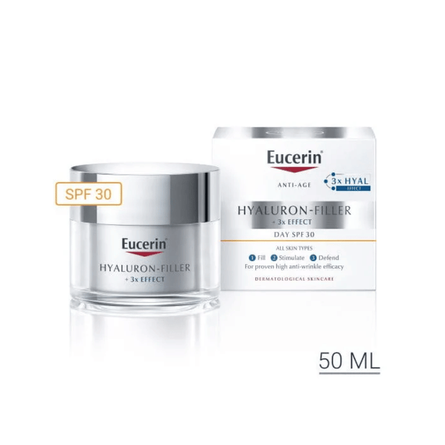 Eucerin HYALURON-FILLER Anti Wrinkle Day Cream SPF30 (All Skin Types) 50ml