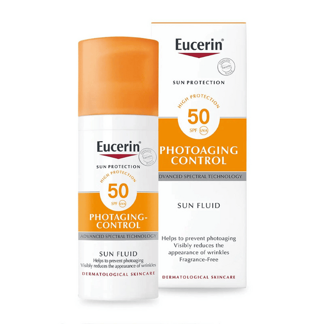 Eucerin Sun Face Fluid Photoaging Mattifying SPF 50 - Combination/Oily Skin 50ml