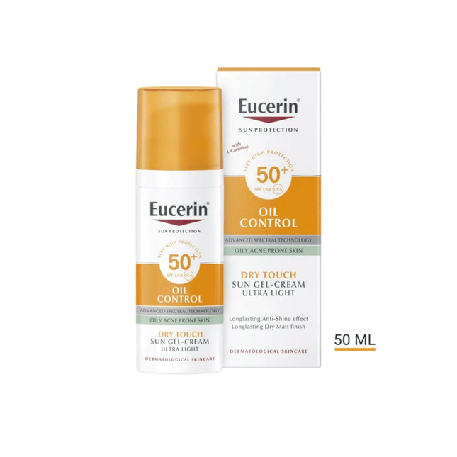 Eucerin Sun Face Oil Control Dry Touch Gel SPF50 50ml