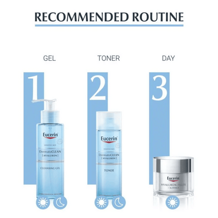 Eucerin Dermato Clean Refreshing Cleansing Gel 200ml
