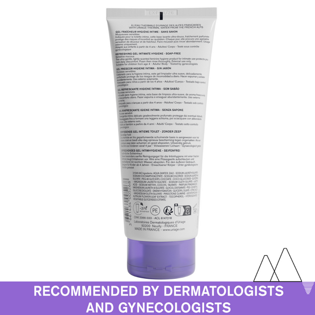 Uriage Gyn-Phy Intimate Hygiene Refreshing Gel 200ml