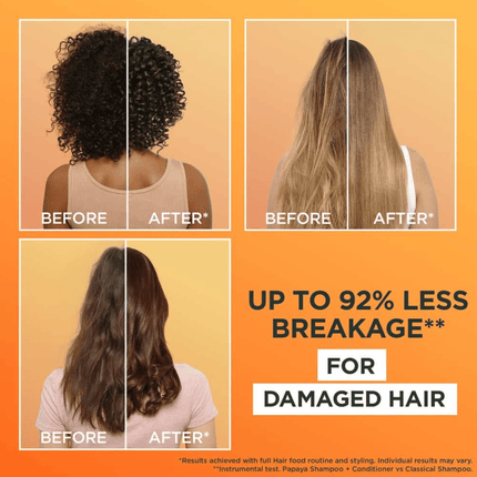 Garnier Ultimate Blends Papaya Hair Food Shampoo 350ml