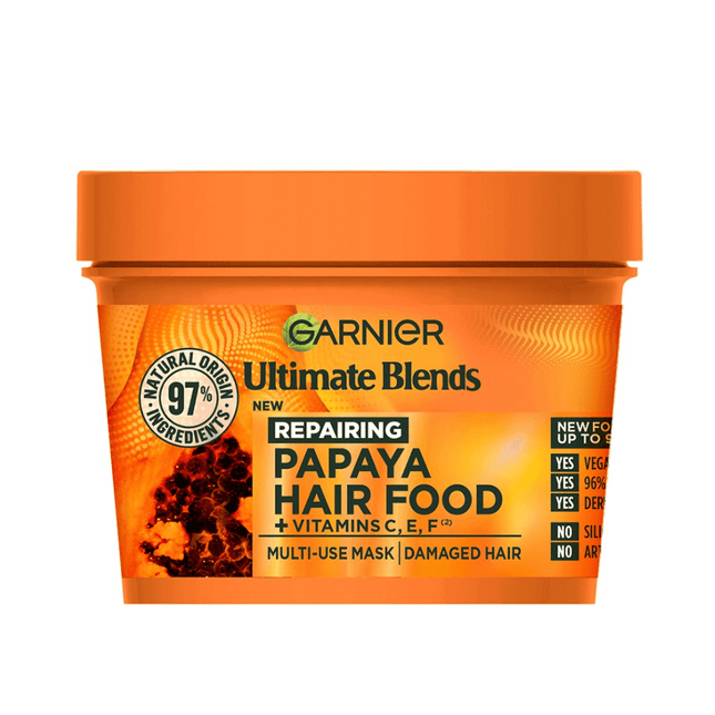 Garnier Ultimate Blends Papaya & Amla Supercharged Hair Food Mask 400ml