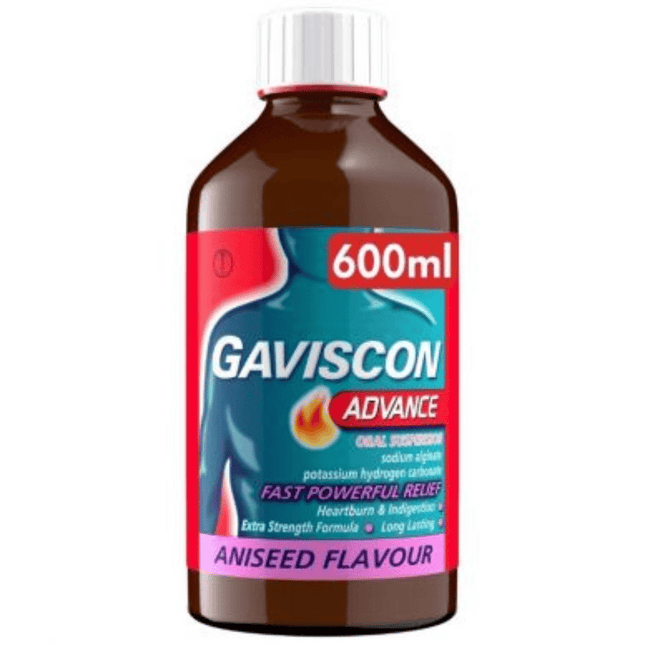 Gaviscon Advance Aniseed Liquid 600ml
