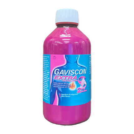 Gaviscon Extra Peppermint Liquid 600ml