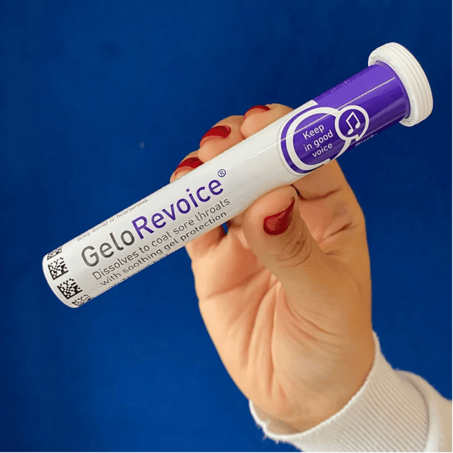 GeloRevoice Throat Lozenges - Blackcurrant