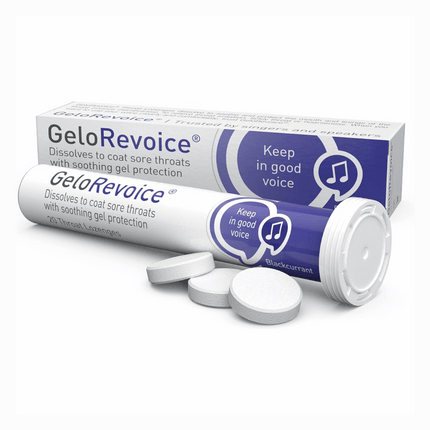 GeloRevoice Throat Lozenges - Blackcurrant