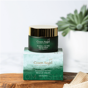 
                  
                    Load image into Gallery viewer, Green Angel Seaweed &amp;amp; Tea Tree Rescue Cream 50ml
                  
                