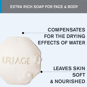 
                  
                    Load image into Gallery viewer, Uriage Extra-Rich Cleansing Bar 100G
                  
                